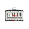 Bosch Professional 6-Piece Groove Cutter Set (for Wood, for Routers