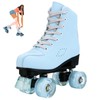 jessie Roller Skates for Women, Frosted Toddler Roller Skates Adjustable