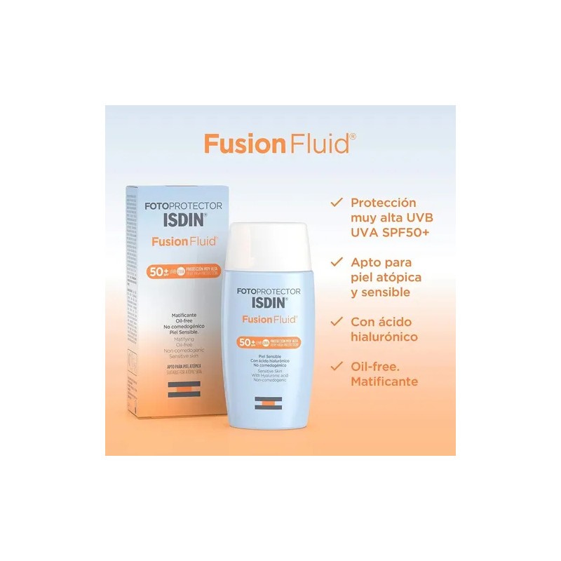 Fotoprotector Isdin Fusion Fluid Spf 50+