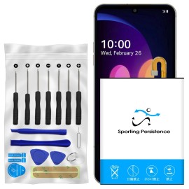 For LG Long Lasting 5820mAh Detachable Battery Tool Set f LG V60 ThinQ 5G UW LM-V600VM