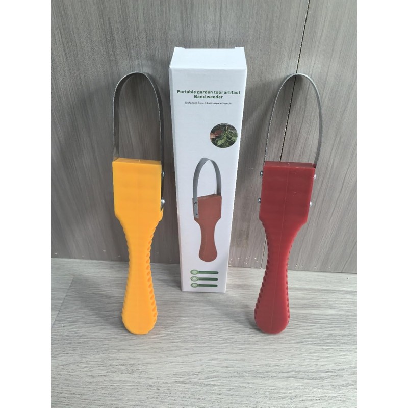 Garden Bandit Hand Loop Weeder Tool - Ergonomic Root Remover