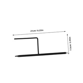 Kisangel 4pcs Outdoor Shepherd Hook Stand Durable Metal Garden Stakes for Hanging Bird Feeders Flower Pots Solar Lanterns Easy Installation for Gardens Patios and Balconies