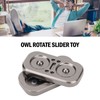 Owl Shaped Slider Toy Men Women Office Metal Anxiety Stress