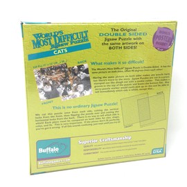 Buffalo Games World's Most Diff: Cats