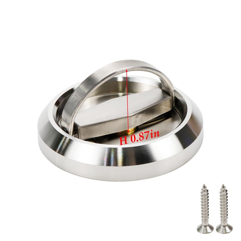 FarBoat 1 Set Recessed Flush Lock for Cabinet 201 Stainless