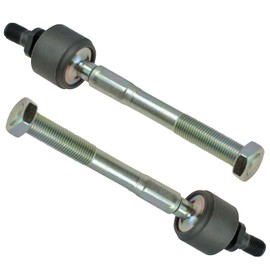 TRQ Front Inner Tie Rod Set Compatible with 1990-1993 Acura Integra