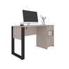 Techni Mobili Modern Style Industrial Storage, Grey Writing Desk
