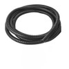 Black 1/4" inch Split Wire Loom Tubing,Alex Tech 32.8ft