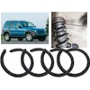 HOMEWITHU 4PCS Universal Coil Spring Silencer Insulator Rubber Sleeve Front
