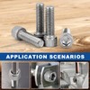 Drenky M5 x 20mm Socket Head Cap Screws, Pack of