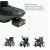 Electric Wheelchair Light 3 Pin XLR Head USB Charging Adjustable