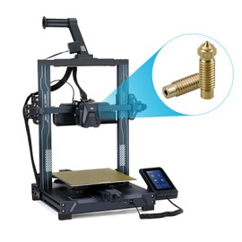 3D Printer Extruder Hotend Nozzle Kit for Elegoo Neptune 4 Max/Plus M6 Extruder Nozzle 6pcs 0.8mmThread Brass Nozzles Printer Head Nozzles