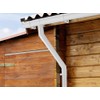 INEFA Rain Pipe Elbow 45 Degrees for Downpipe, PVC DN50