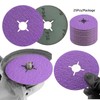 Fastplus 115mm Fibre Discs Ceramic Resin Fiber Sanding Discs 80Grit