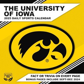 Turner Sports Iowa Hawkeyes 2025 Box Calendar (25998053009)