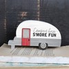 P. Graham Dunn Campers Have S'More Fun Trailer Grey 5