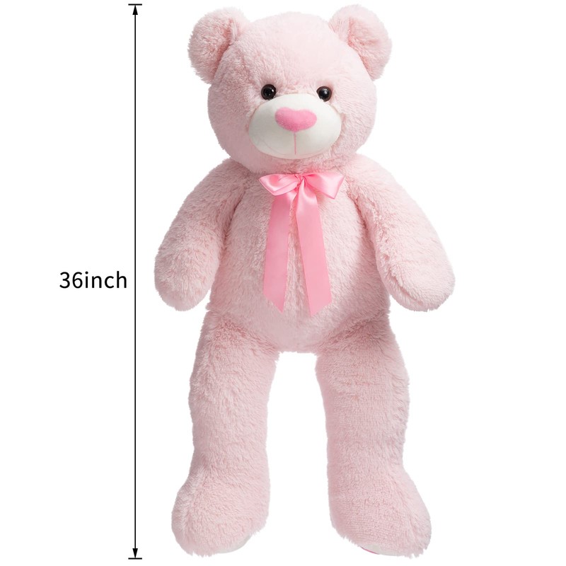 HollyHOME Giant Teddy Bear Stuffed Animal Large Bear Plush with