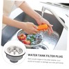 SHINEOFI Sink Filter Strainer Assembly Easy to Clean Strainer Prevents