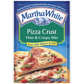 Martha White Pizza Crust Mix, 6.5 Ounce (Pack of 12)