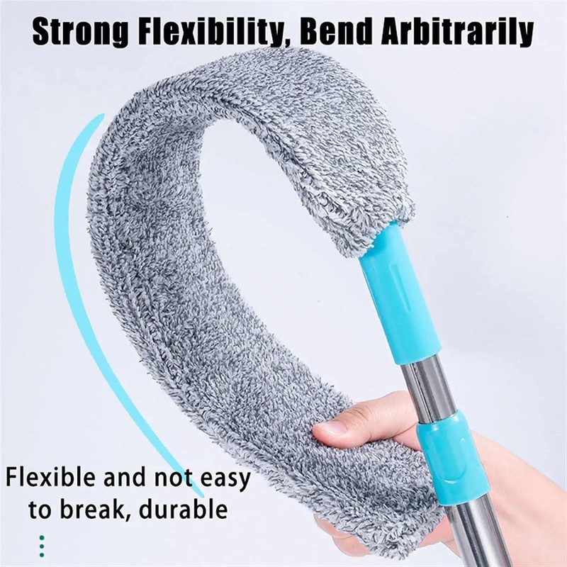 Retractable Gap Dust Clean Under Appliance Microfiber Duster Dust Cleaning