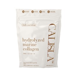 Calisla - Marine Collagen Powder - Hydrolyzed Marine Collagen Peptide Powder With Type I, II, III, IV - Unflavored Collagen Marine Powder With 9g of Protein - Nova Scotian Wild Caught Fish