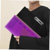 TEHAUX Weekly Planner Notepad Tear-Off Sheets Purple Daily Scheduler for