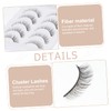 Baluue 25pairs False Eyelashes for Women Natural Look Synthetic Lashes