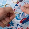 Shower Curtain Rings, 24 Pack, in Gold-Colour, Inner Diameter 2.7