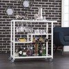 Holly & Martin Zephs Bar Cart White - Stylish Bar