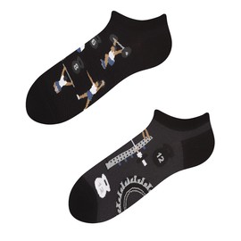 TODO Colours Funny Socks with Motif - Multicoloured, Colourful, Crazy for the Joy of Life, x low workout, 35 - 38
