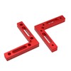 WEITARI 2pcs Mini Square, Small Pocket Wood Working Tool, Check