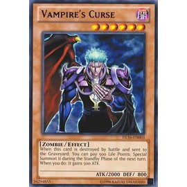 Yu-Gi-Oh! - Vampire's Curse - Purple (DL16-EN003) - Duelist League 16 - Unlimited Edition - Rare