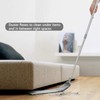 Dust Brush Under Appliance Microfiber Duster with Extension Pole (40