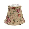 Aspen Creative 30005-2A Small Bell Shape Chandelier Clip-On Lamp Shade