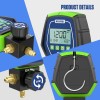Mrcartool Refrigeration Digital Manifold Gauge HVAC System Leak Meter Pressure