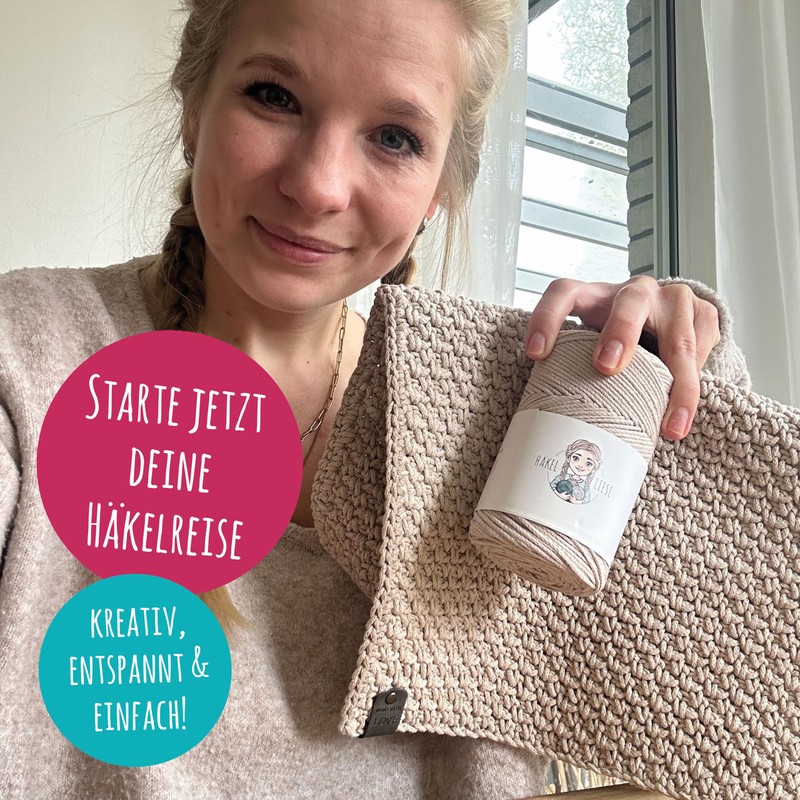 HÄKEL LIESE Crochet Set for Beginners - Crochet Placemats &