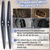 1 Pair TV Legs compatible with Hisense 39"–55" TV,with Full