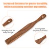 11 Inch Sourdough Stirring Stick Skinny Wood Spurtle Spatula Teak