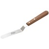 Ateco 1385 Offset Spatula with 4.5-Inch Stainless Steel Blade, Wood