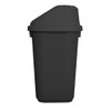 Sablon Bote de Basura Rectangular 13L Negro con Tapa