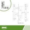 Amig Woodworking Metal Mortice Lock Model 720E | 27mm |