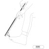 PAYNE FREE PRODUCTS Long Handle Toenail Clipper (22 inch) Extended