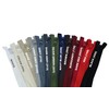 Black Chunky Zip Open-End Fastener Single Slider One Way Resin