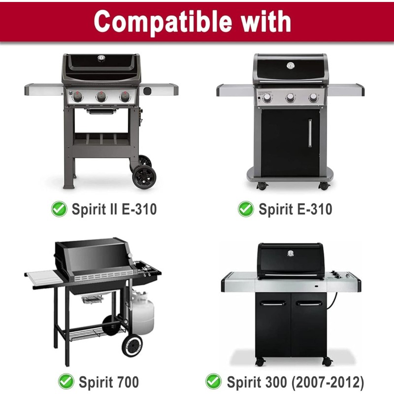For Weber, for Weber Spirit 300 Series 7638 Grill Grates