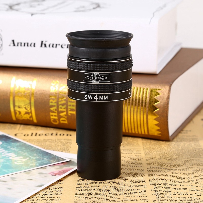 Black 4mm 1.25" 58 Degree Planetary Deep Sky Objects Eyepiece