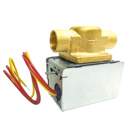 For Honeywell V8043E1012 3/4" Sweat Zone Valve, Replace for Honeywell GID-661677 Zone Valve/Zone Actuator,18" Leads Connection, 2-Way 4-Wire Thermostat Control and An End Switch,10 Years Warranty