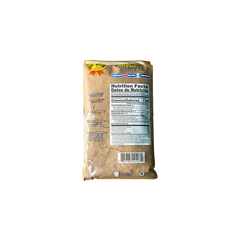 Pinolillo Nicaraguense - Traditional Corn Drink Mix from Nicaragua -