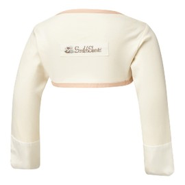 ScratchSleeves | Kratzhandschuhe mit Ärmeln für juckreizgeplagte Babys und Kleinkinder | Cremefarben/Cappuccino | 21-24m