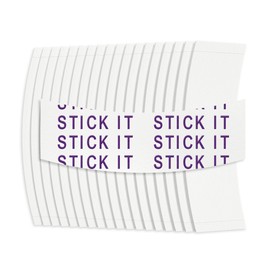 Sunshine Tape Stick It Wig Tape (108 Pieces) - Back Curve - Double Sided Adhesive Tape for Toupee Lace Front Wig Strong Hold Waterproof Strips
