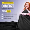 Sunshine Comforts Microfiber Flat Sheets Super King Size Breathable, Anti